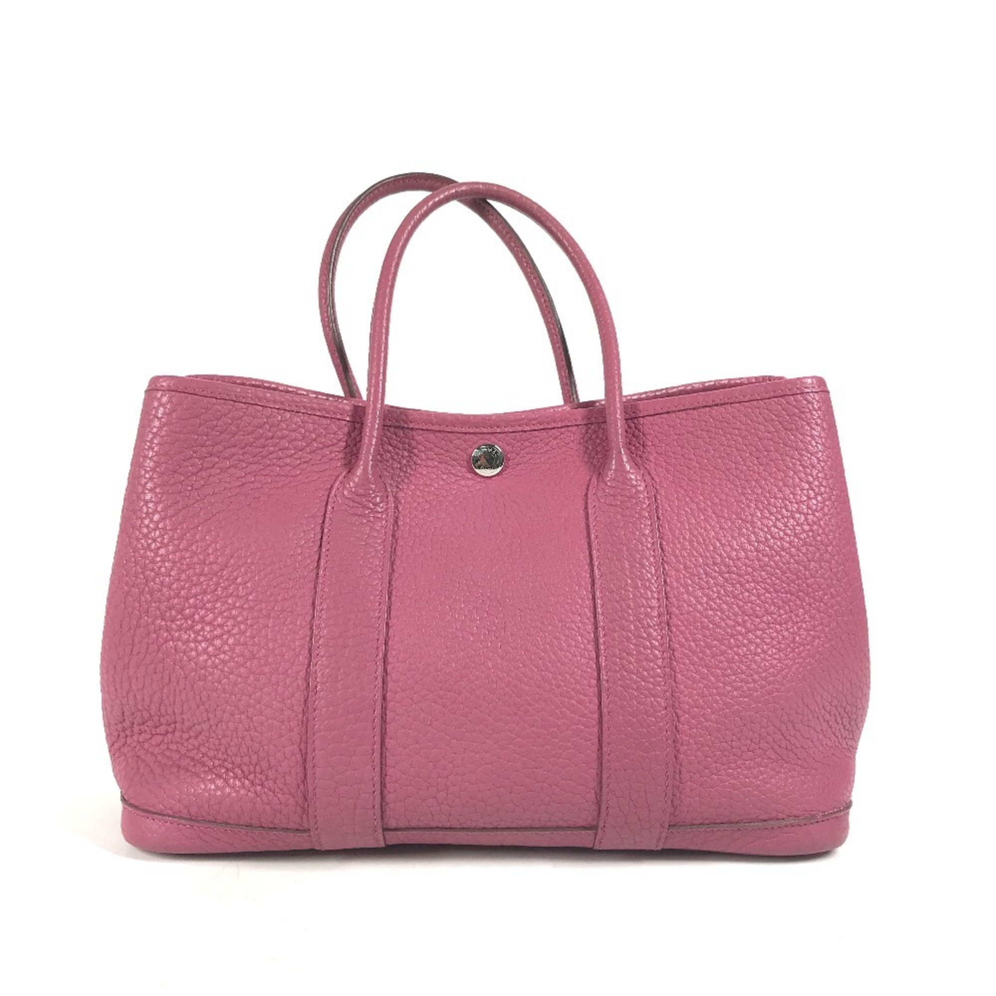 Hermes Garden Party Tpm bag, handbag, tote Negonda, women’s, Tosca, purple