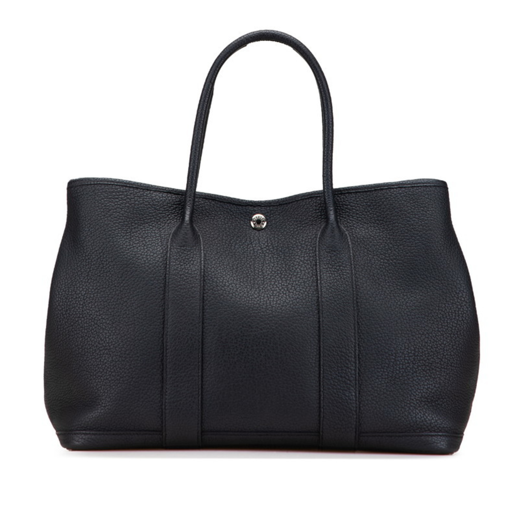 Hermès Garden Party Pm Tote Bag, Black with Silver Hardware and Negonda, Women’s, Hermes