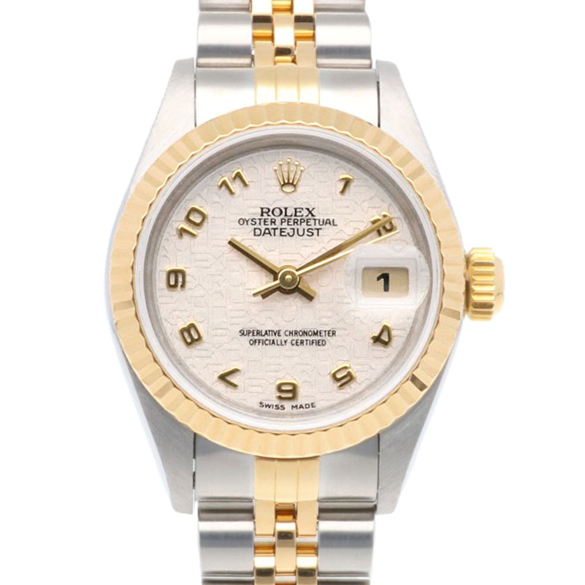 Rolex Datejust 26mm 69173 Ladies’ Watch, Steel & 18K Yellow Gold