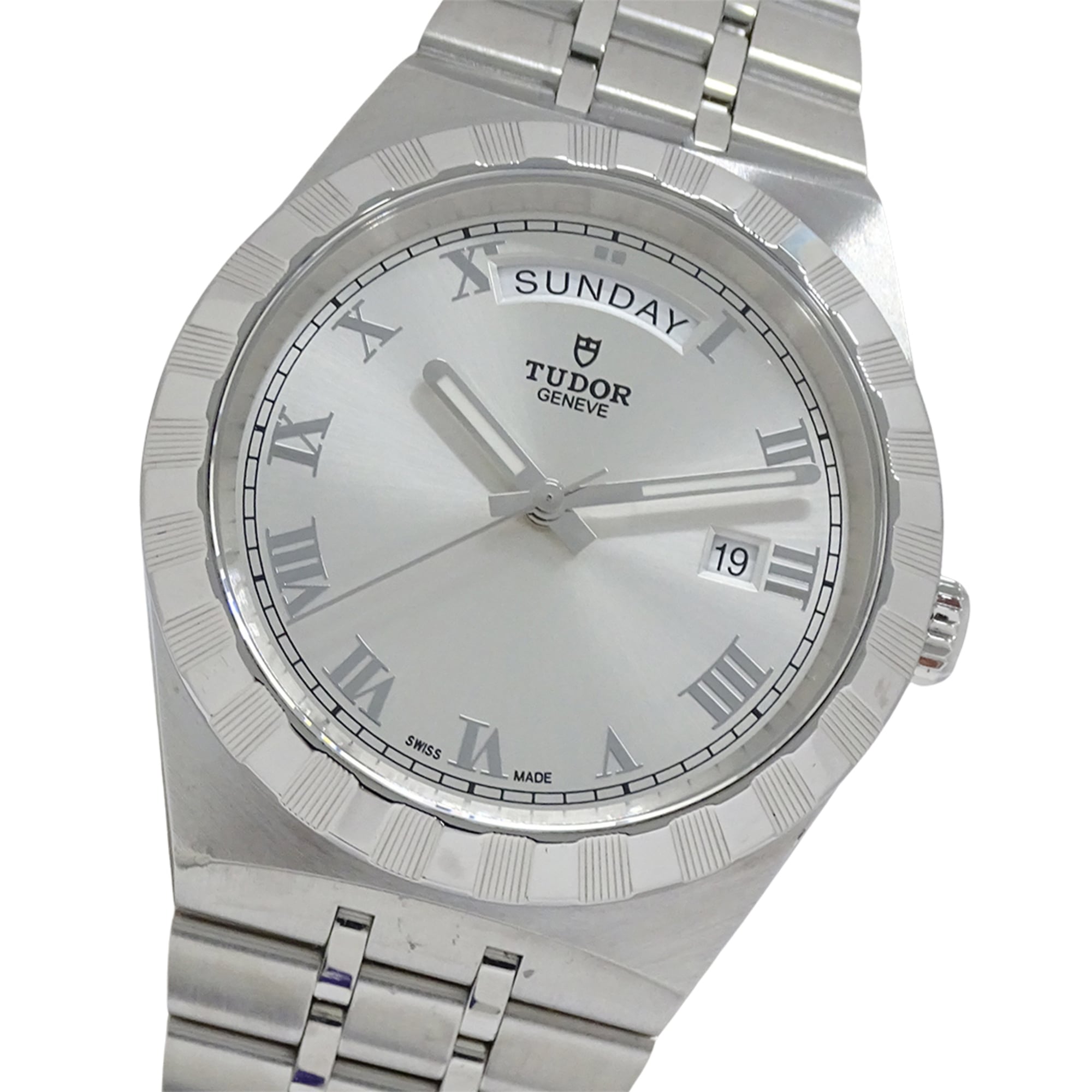 Tudor Royal 41mm 28600 Men’s Watch, Stainless Steel, Silver Dial